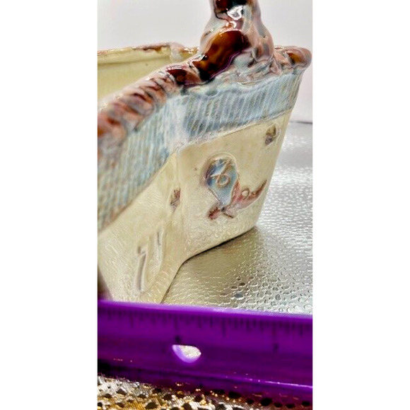 Canyon Ranch Collection Lone Star Hand Painted Ceramic Baskets Set of 2 - Picture 16 of 16